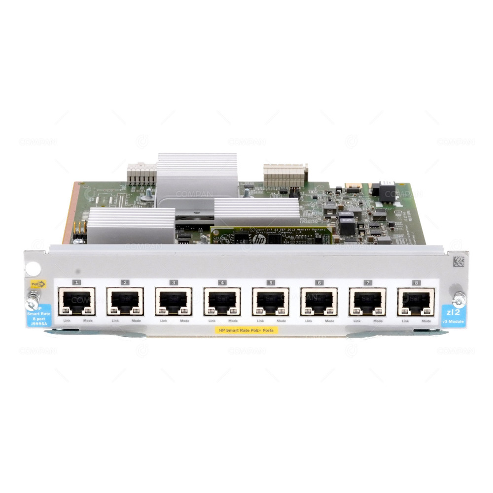 J9995A  HP 8x 10Gb RJ-45 Power over Ethernet Module for Aruba 5400 zl2